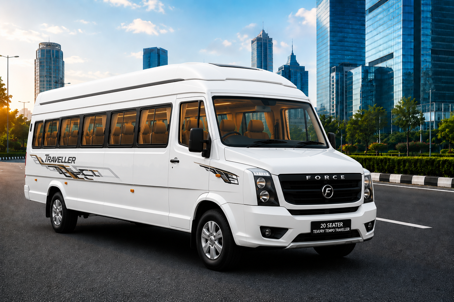 20 seater Maharaja Tempo Traveller