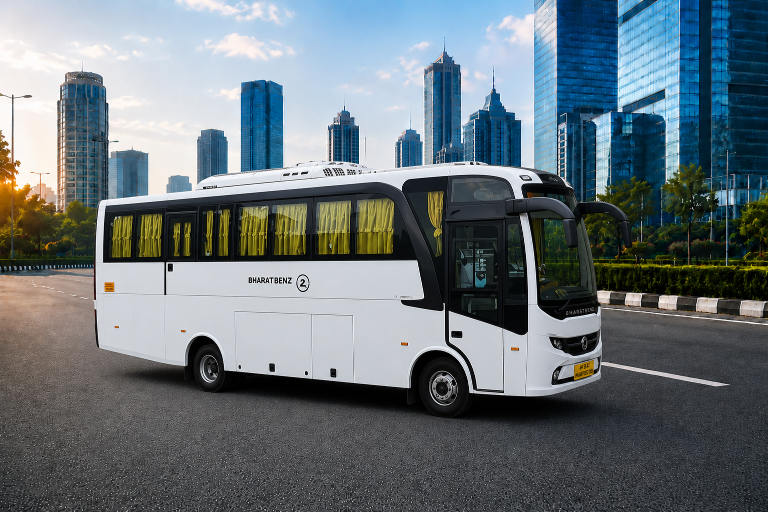 Hire 29 Seater Luxury Mini Bus in Bangalore