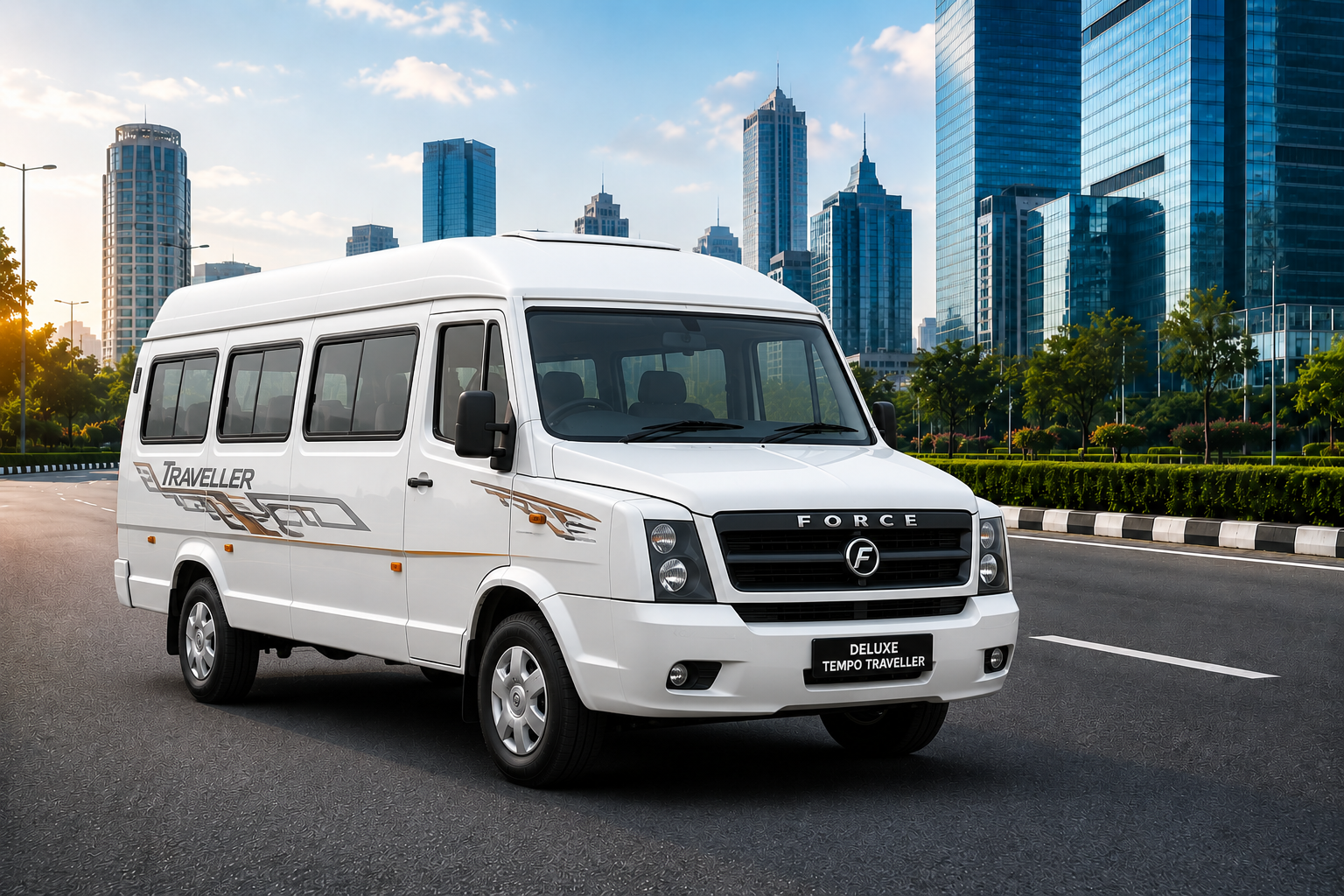 Deluxe Tempo Traveller Rental in Bangalore